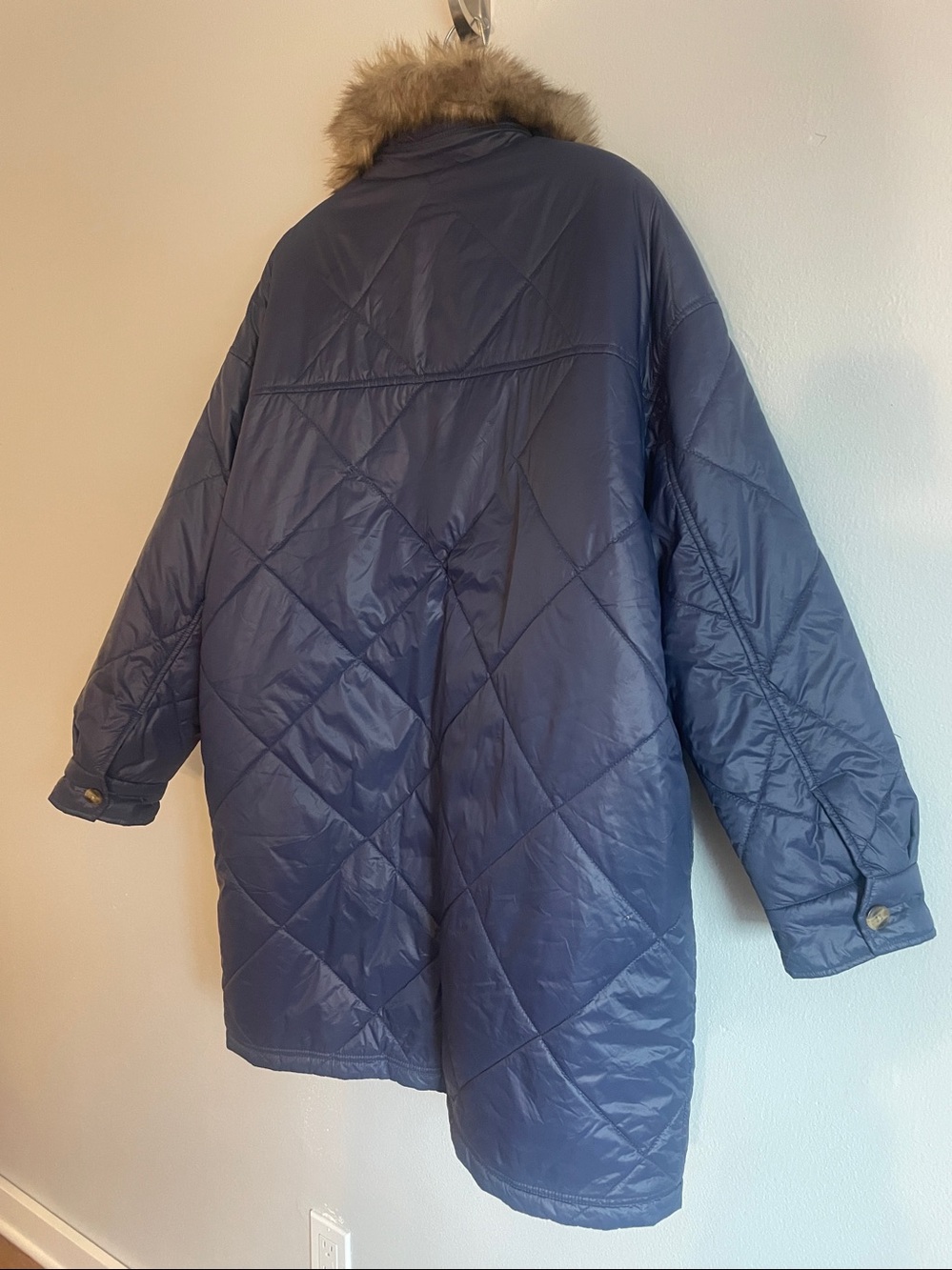 Aerie Quilted Lightweight‎ Parka size Large - Picture 8 of 12